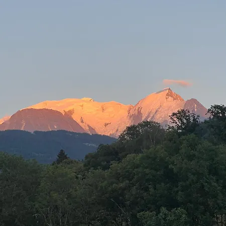 Duplex 3 Vue Mont-blanc * Domancy
